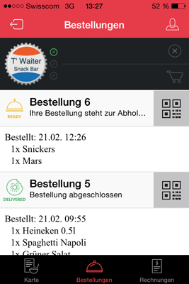 Offene Bestellungen