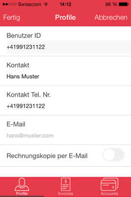 Persönliche Daten